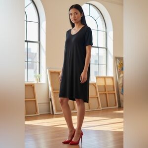 Black Women's Midi Dress